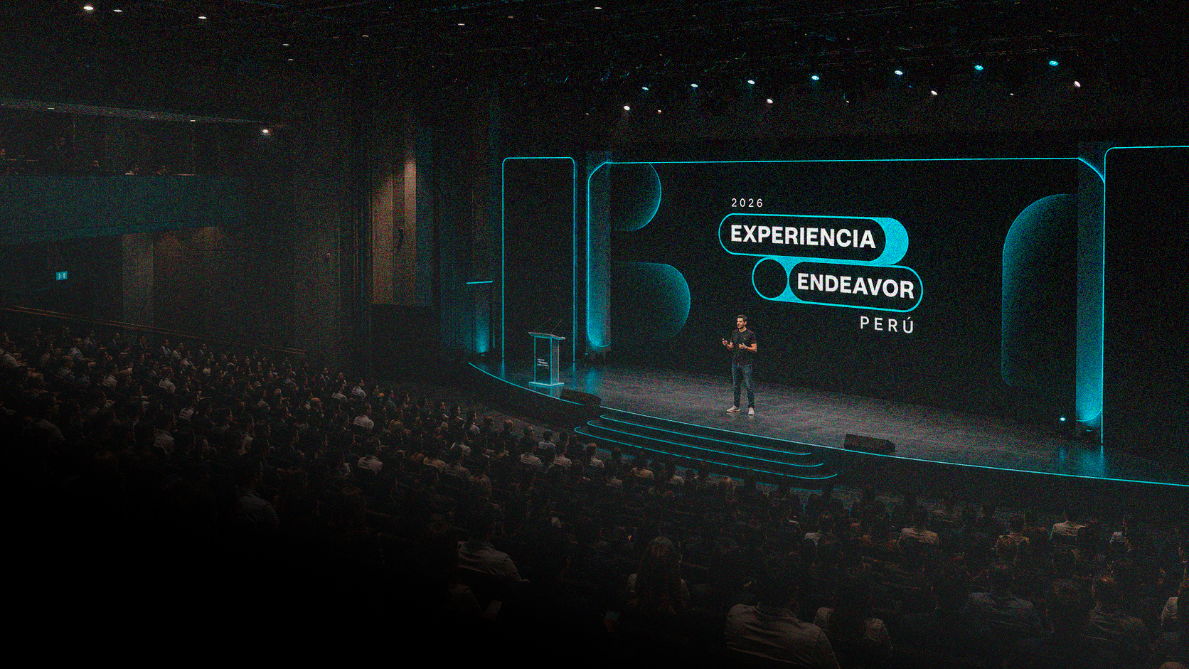 Escenario principal Experiencia Endeavor Perú 2026